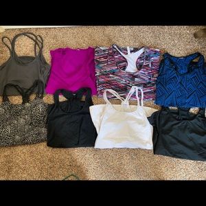 8 Fabletics tank tops